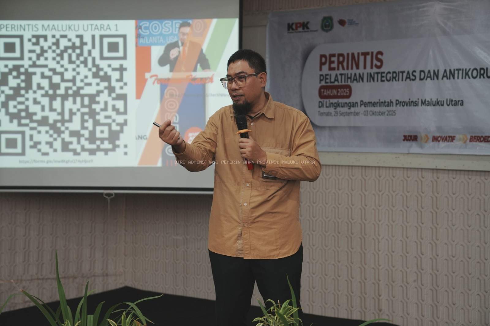 KPK Apresiasi Gubernur Sherly Atas Komitmen Bangun Integritas ASN di Malut.