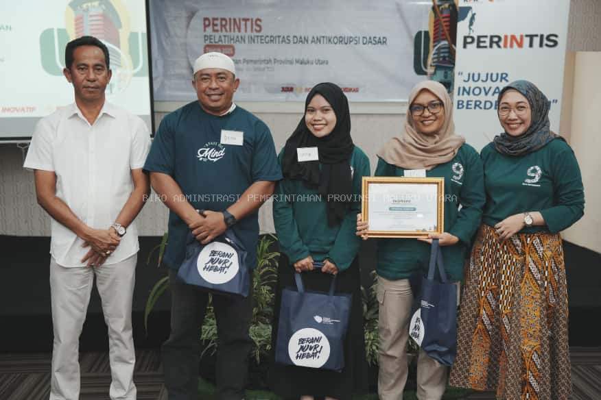 Tutup Pelatihan PERINTIS, Nirwan Sampaikan Harapan Gubernur Sherly.