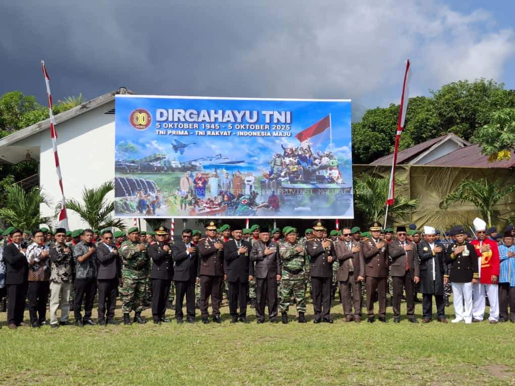 Wagub hadiri Upacara HUT TNI Ke-80.