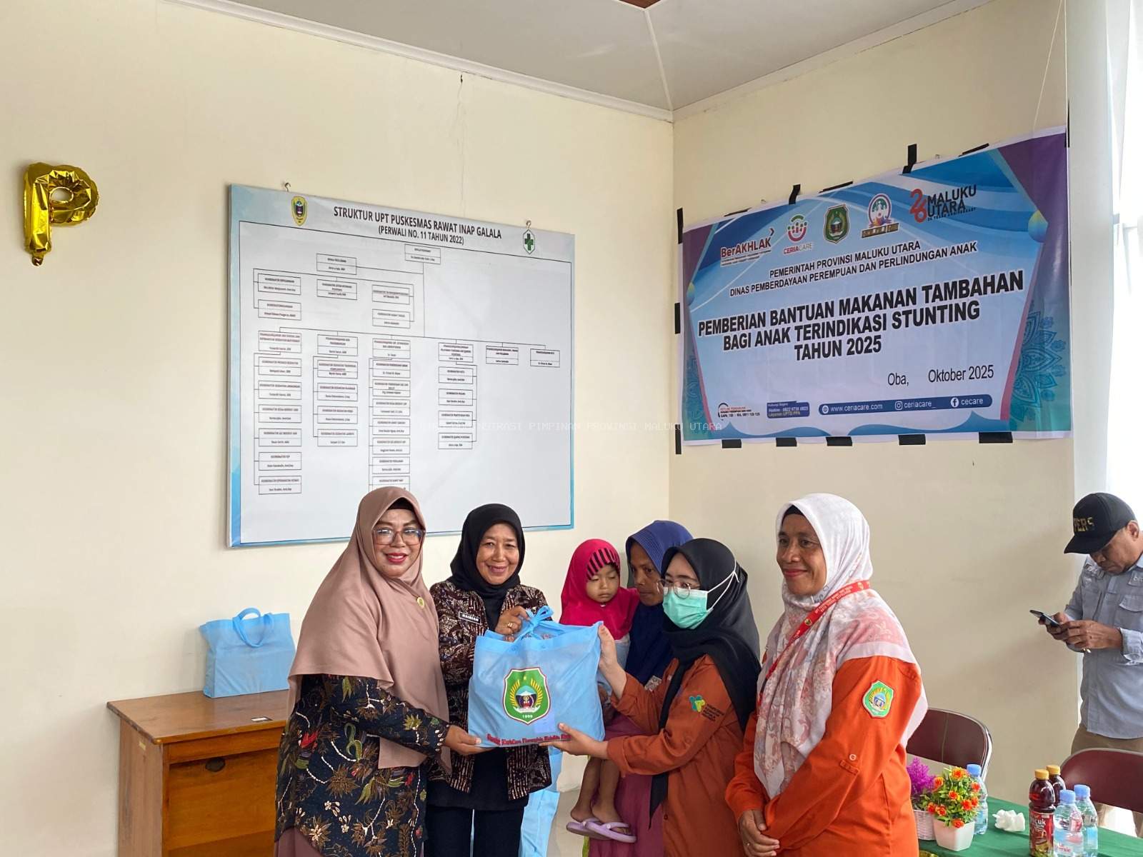 Terima Manfaat PMT, Orangtua Asuh Stunting : Terima Kasih Ibu Gubernur.