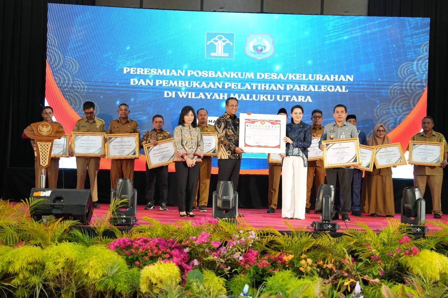 Sinergi Pemda dan Kemenkum Berhasil Wujudkan 1.185 Posbankum di Malut.