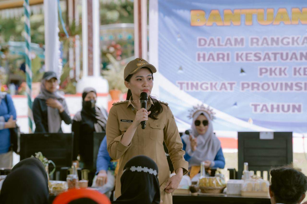Gubernur Sherly Ajak PKK dan Emak-emak Cegah Stunting dari Rumah.