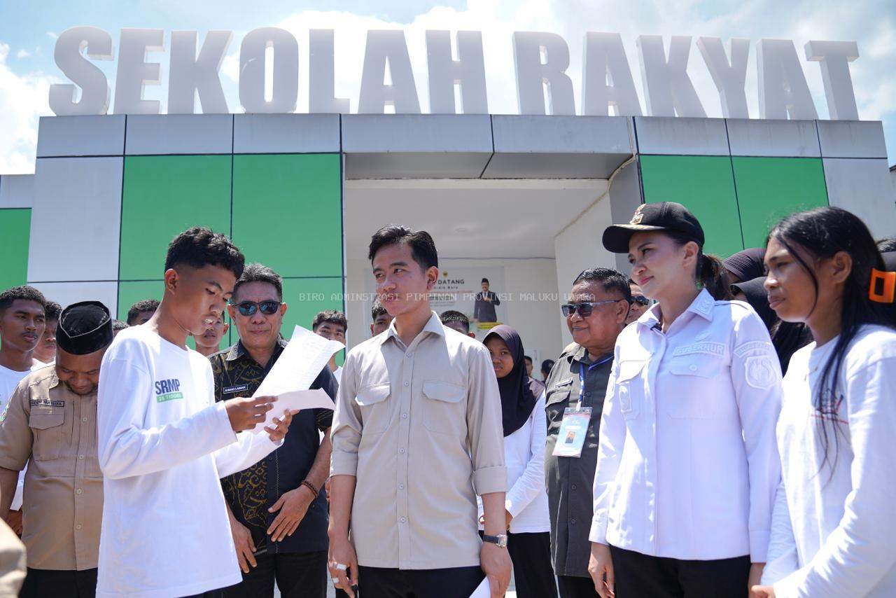 Gibran Tinjau Sekolah Rakyat di Akekolano, Warga Rasakan Hadirnya Negara.