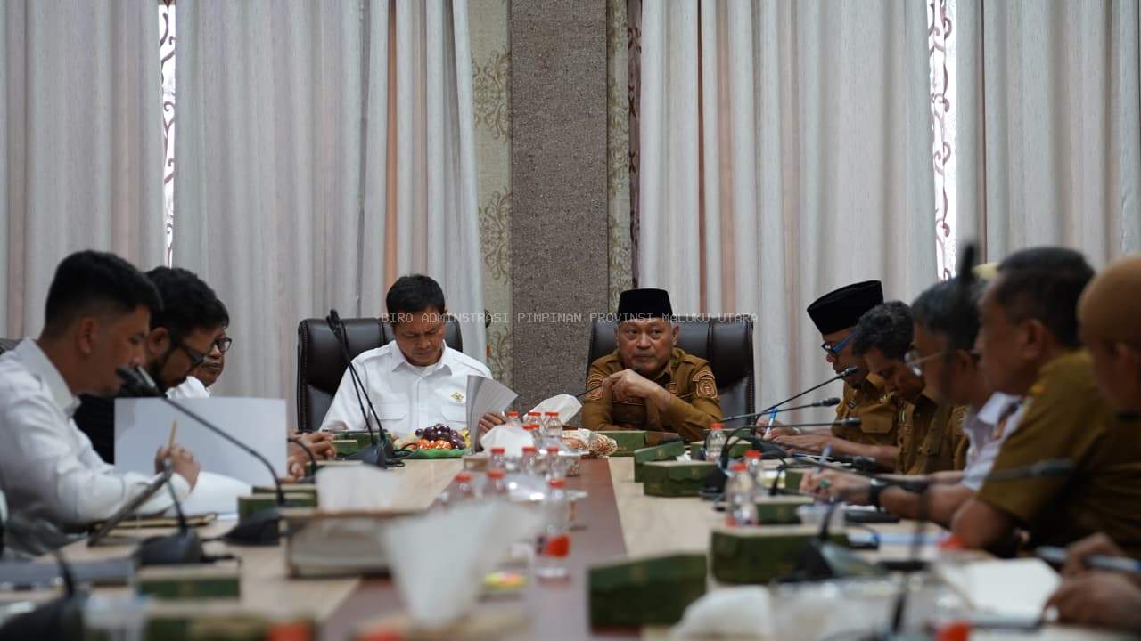 Empat Pemeriksaan BPK ke Pemprov Malut, Wagub Berharap Hasil Audit Dapat Meningkatkan PAD.