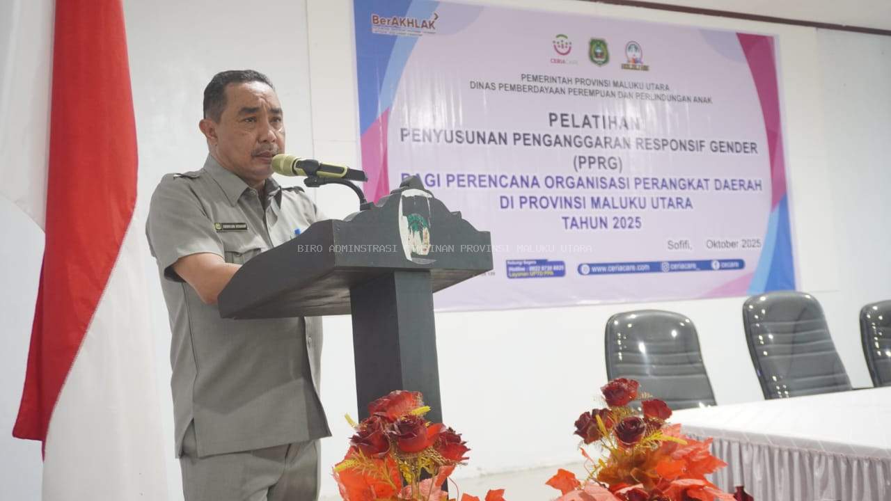 Pemprov Maluku Utara Perkuat Penganggaran Responsif Gender.