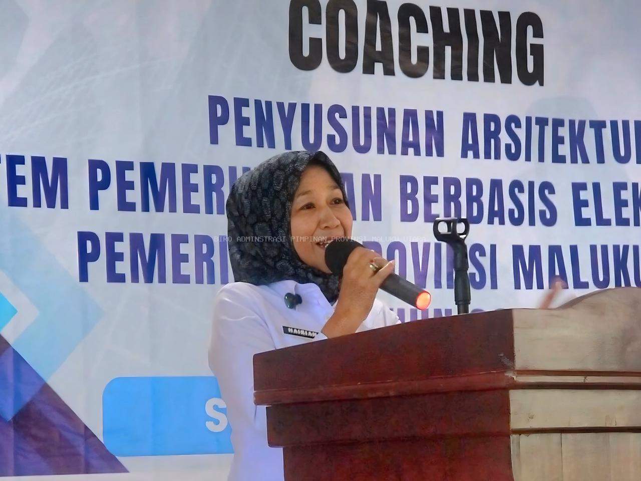 Pemprov Malut Terus Hadirkan Kemudahan Layanan Publik Melalui Arsitektur SPBE.