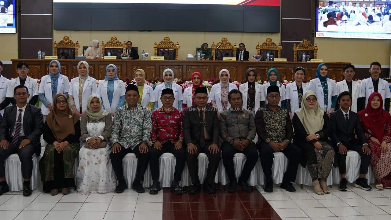Pemprov Malut Apresiasi Unkhair Lahirkan Dokter Baru