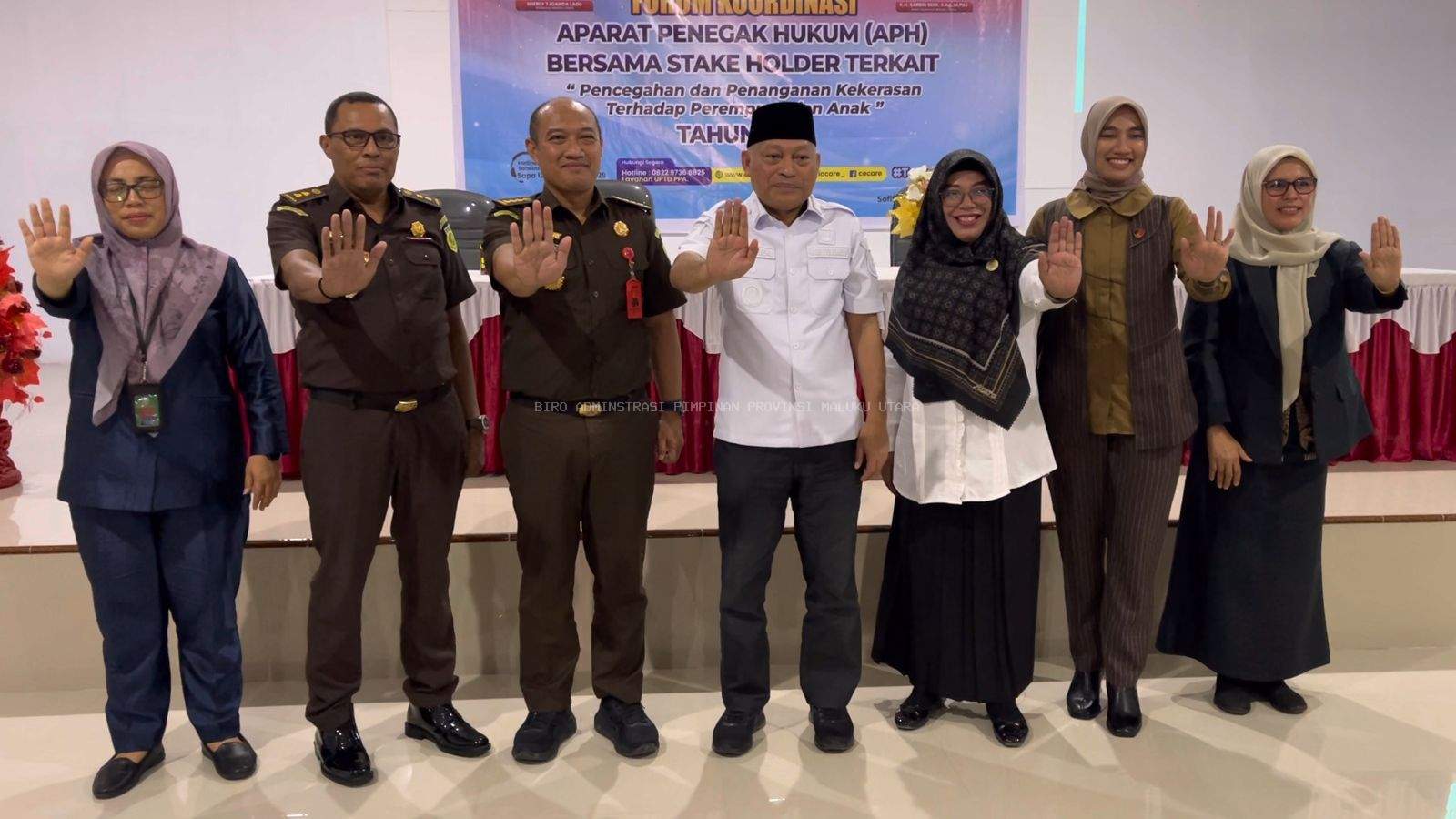 Pemprov Malut Lantang Suarakan Stop Kekerasan Perempuan dan Anak!