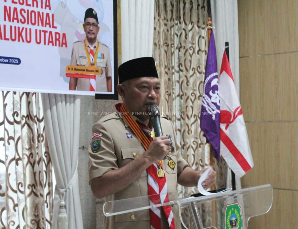 Kontingen Pramuka Maluku Utara Siap Mengikuti Perkemahan Nasional