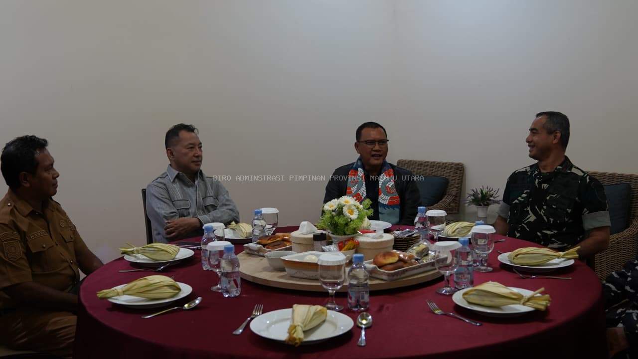 Wakili Gubernur, Asisten I Setda Malut Jemput Dankoderal XIV