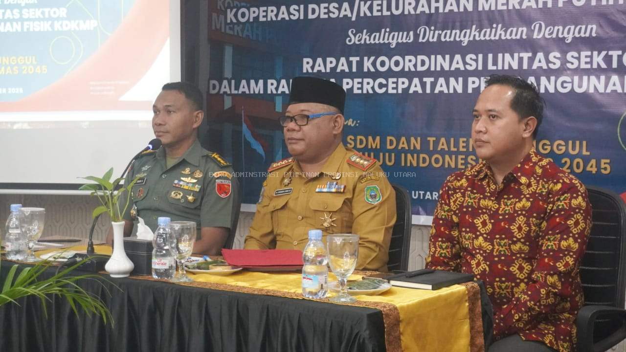 Pemprov Malut Dorong Peningkatan Kompetensi Pendamping Koperasi Desa Kelurahan