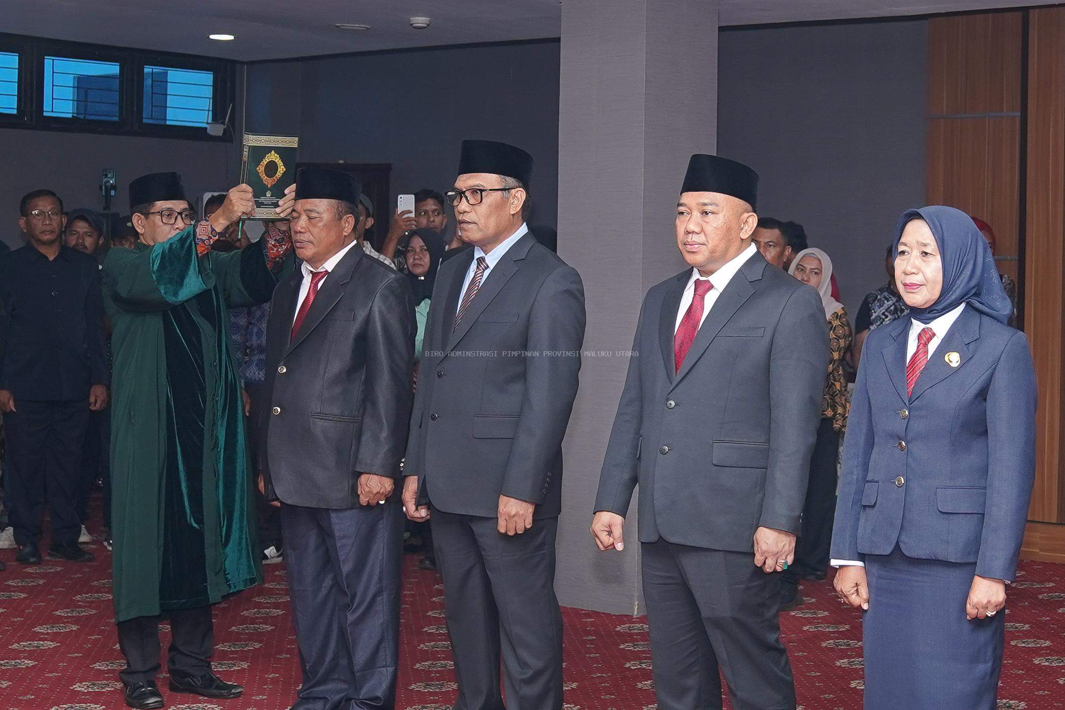 Reshuffle: Sherly Benahi Kabinet Eselon II Pemerintahannya