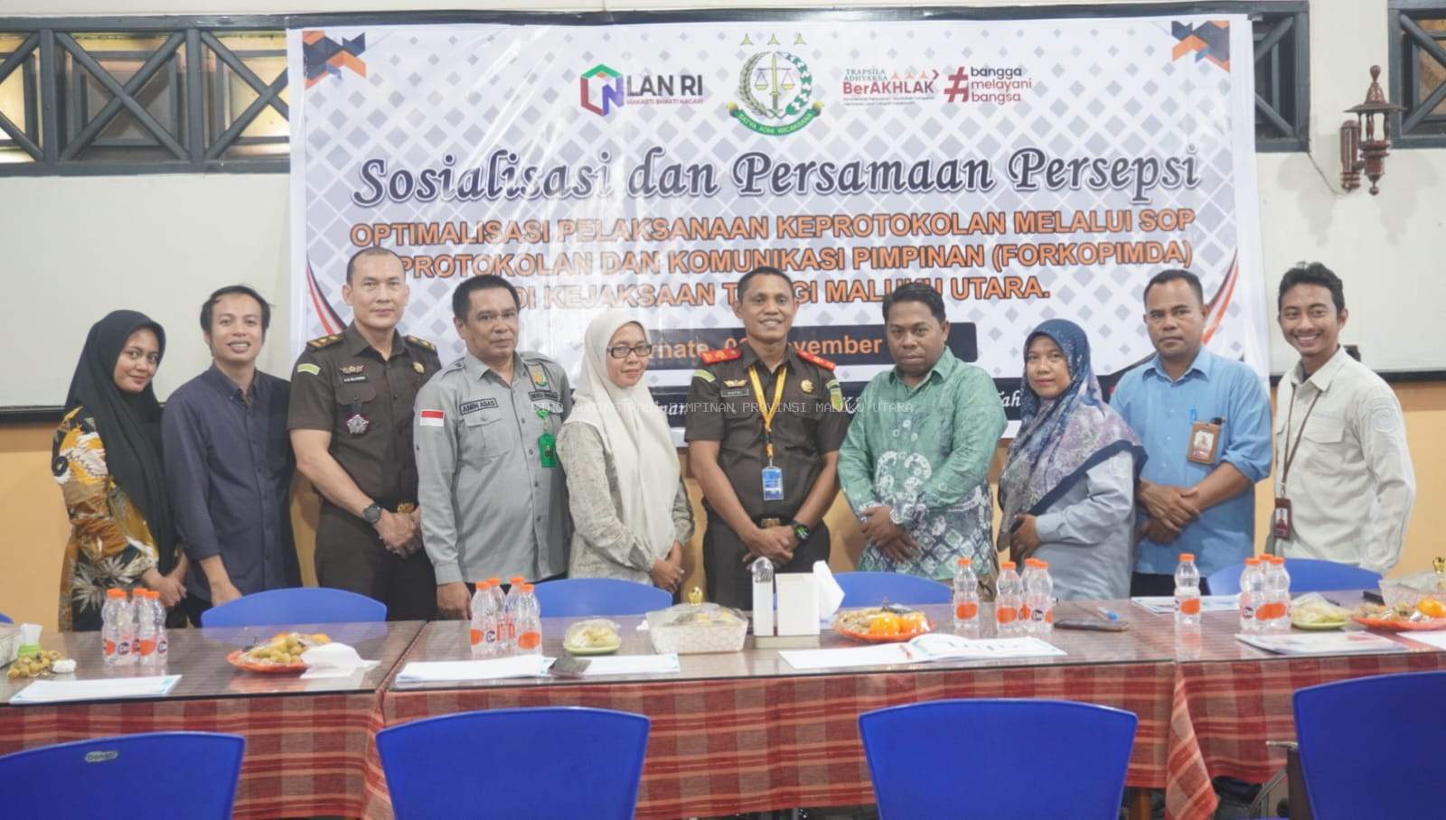 Sosialisasi dan Persamaan Persepsi Keprotokolan di Kejati Malut: Meningkatkan Kualitas Pelayanan