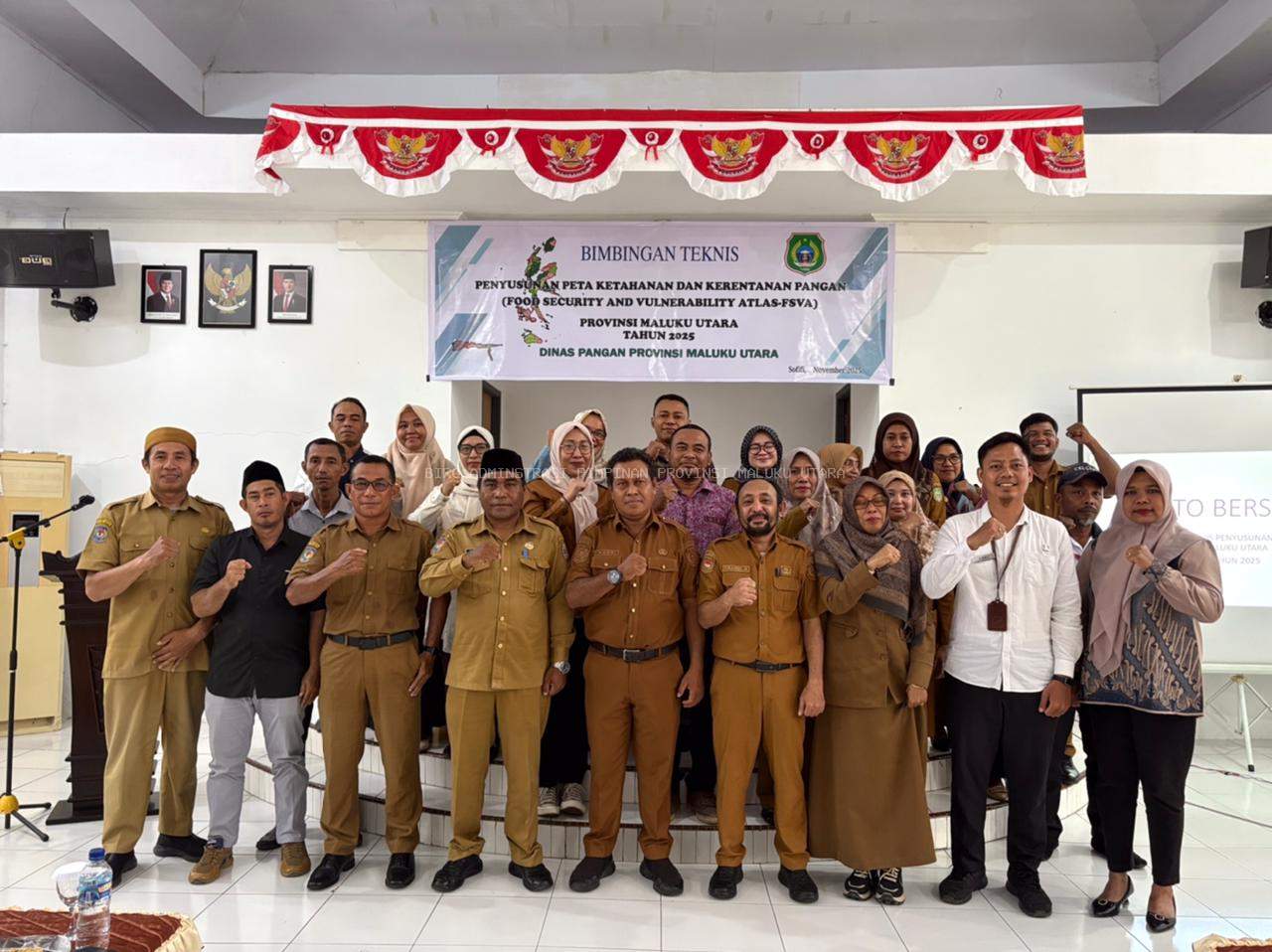 Bimtek FSVA: Pemprov Malut Fokus Penguatan Ketahanan Pangan