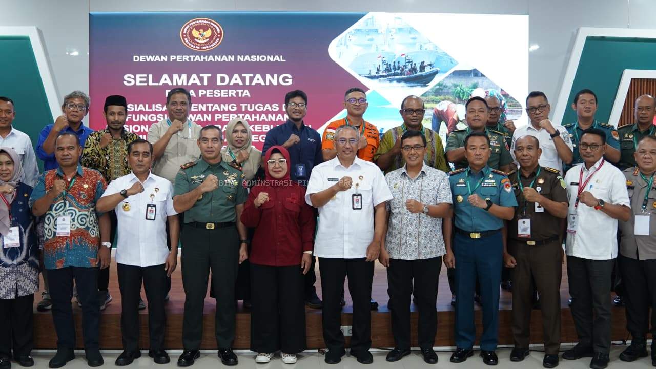 Wakili Gubernur Sherly, Asisten II Setda Malut Sampaikan Sambutan Pada Sosialisasi Tugas dan Fungsi DPN