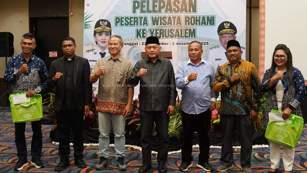 Wagub Lepas 30 Orang Wisata Rohani Ke Yerusalem