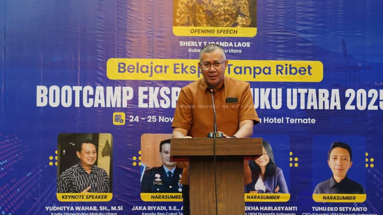 Wakili Gubernur, Staf Ahli buka Workshop Ekspor tahun 2025