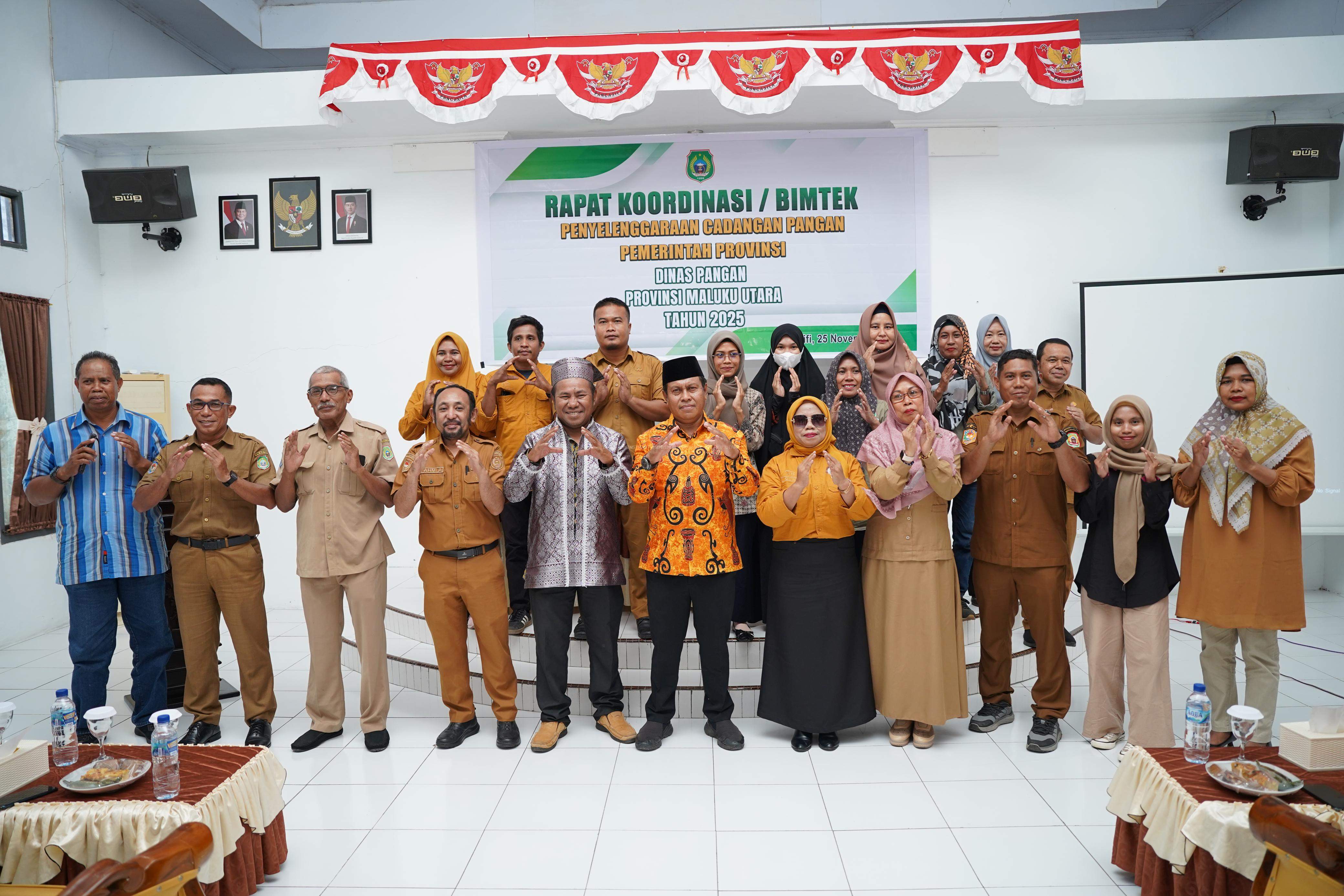 Cadangan Pangan Malut Catat Lonjakan Positif : Dari 2 Ton Jadi 12 Ribu Ton