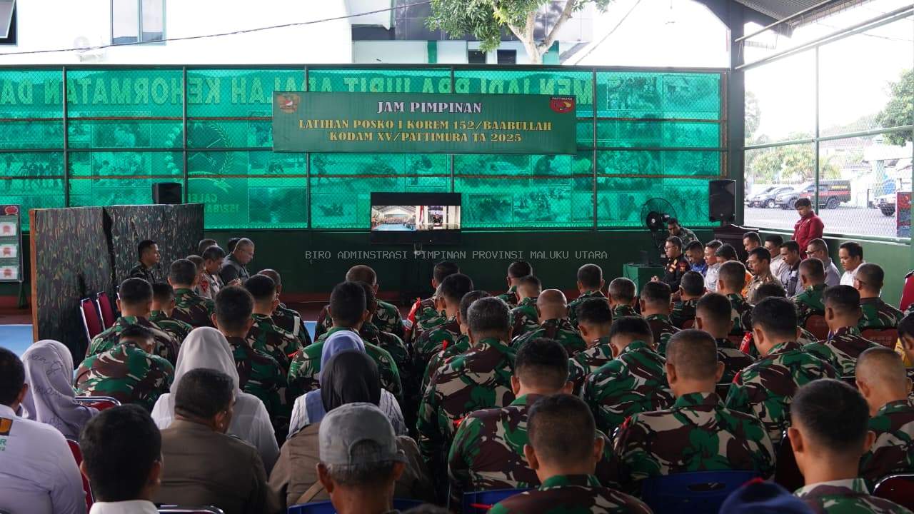 Staf Ahli Gubernur Hadiri Latihan Posko I Penanggulangan Bencana Alam