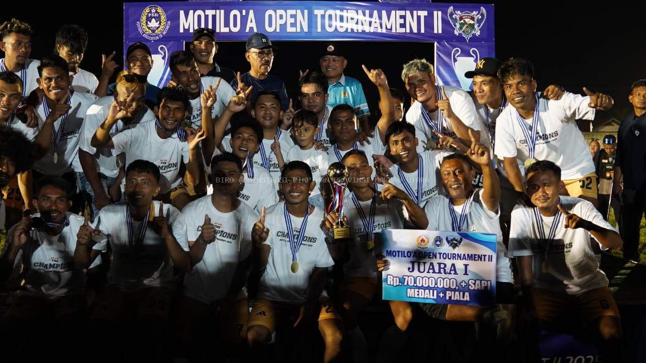 Tutup Motiloa Open Turnament, Wagub Berharap Lahirkan Pemain Terbaik