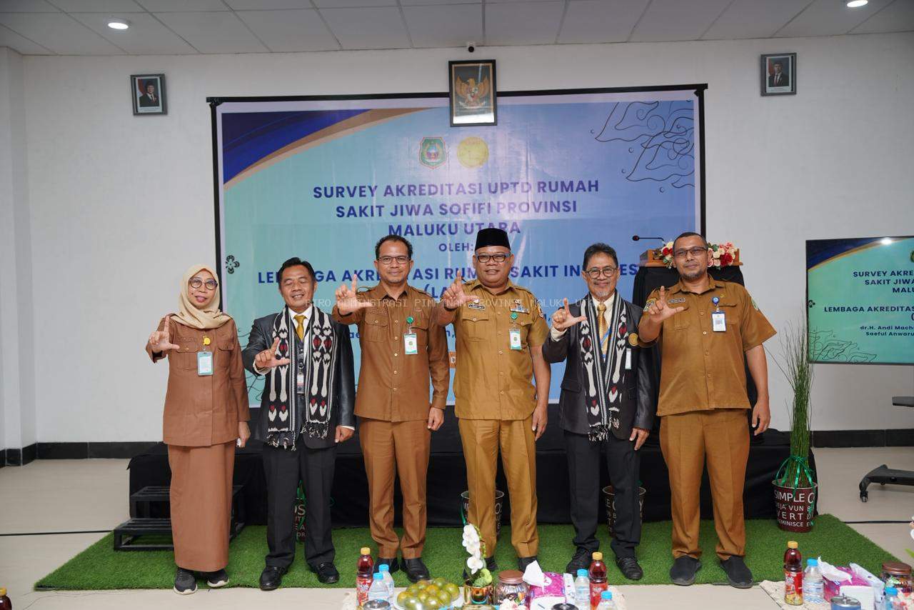 Tingkatkan Mutu Layanan : RSJ Sofifi Gandeng LARSI Gelar Survei Akreditasi