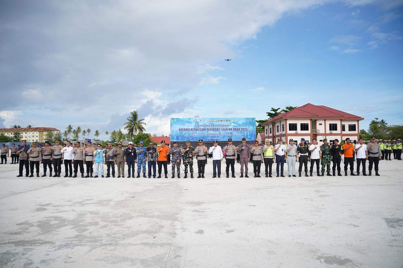 Operasi Terpusat Lilin Kie Raha 2025 Resmi DIgelar, Wagub Sarbin Hadir Pastikan Kesiapan