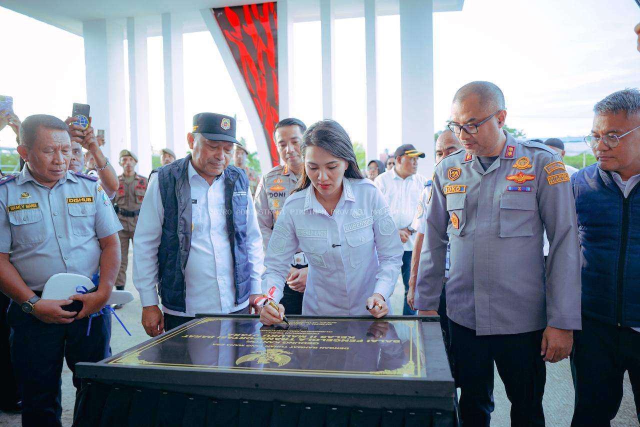 'Era Baru Kemajuan Transportasi Daerah' Gubernur Sherly Resmikan Kantor BPTD Kelas II Maluku Utara