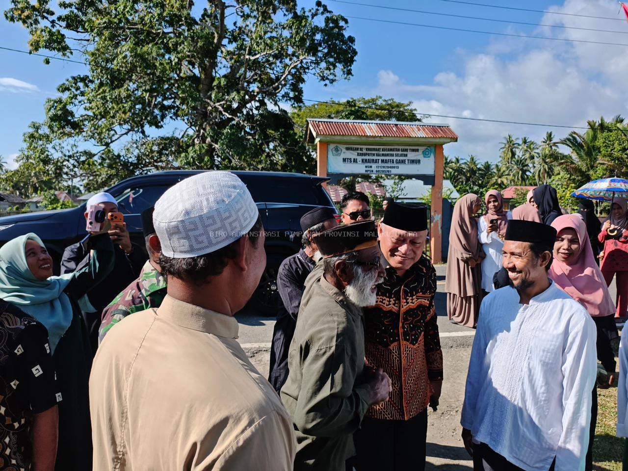 Untaian Hikmah Isra Mi’raj: Wagub Bersilaturahmi di Ponpes Al Khairaat Maffa