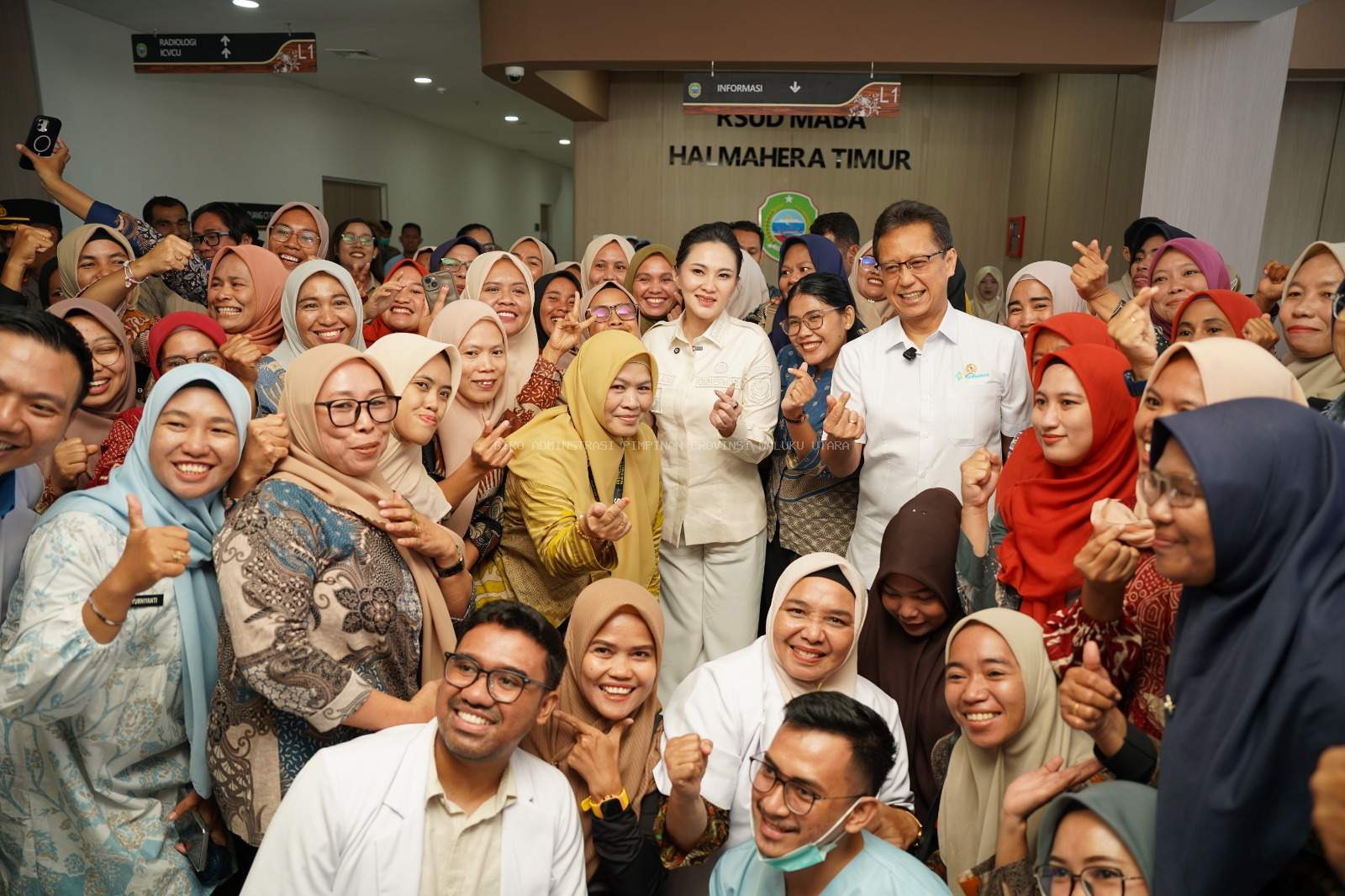 Gub Sherly-Menkes Tinjau RSUD Maba: Infrastruktur Siap, SDM Jadi Prioritas