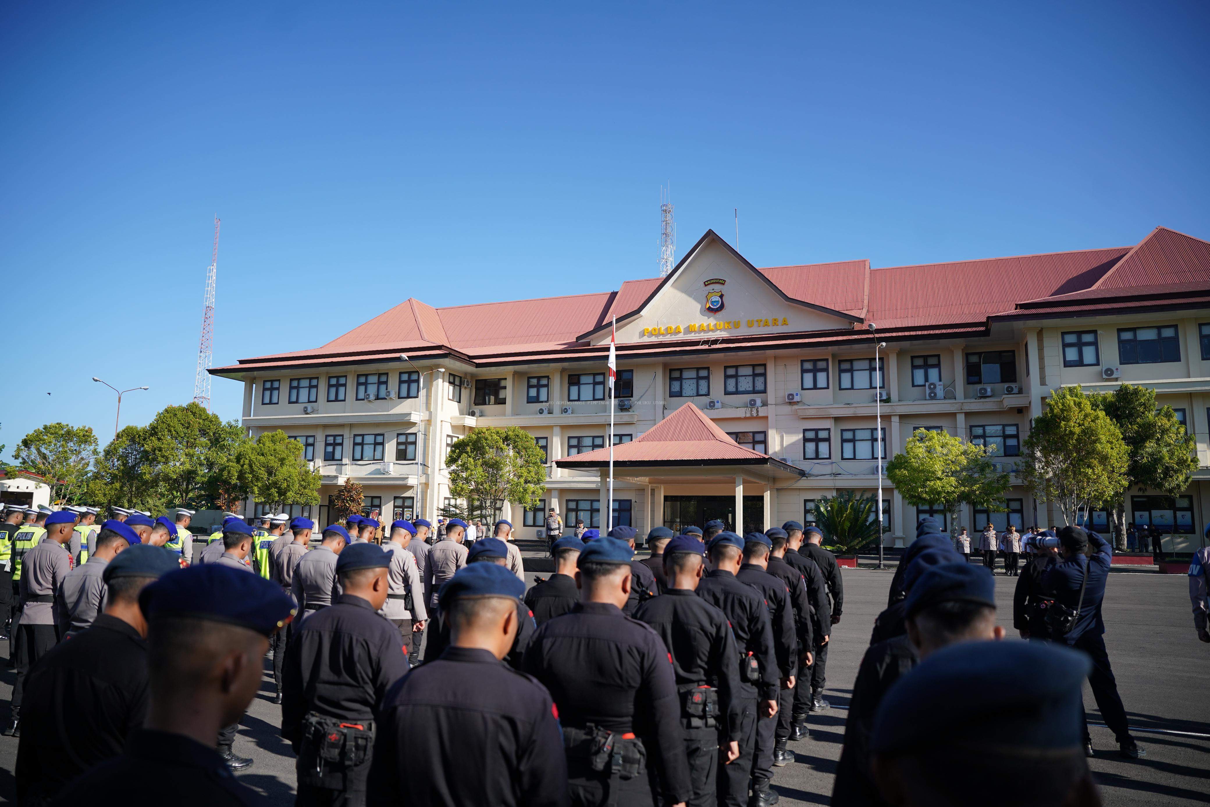 Himbauan Gubernur Pada Apel Operasi Keselamatan Kie Raha 2026