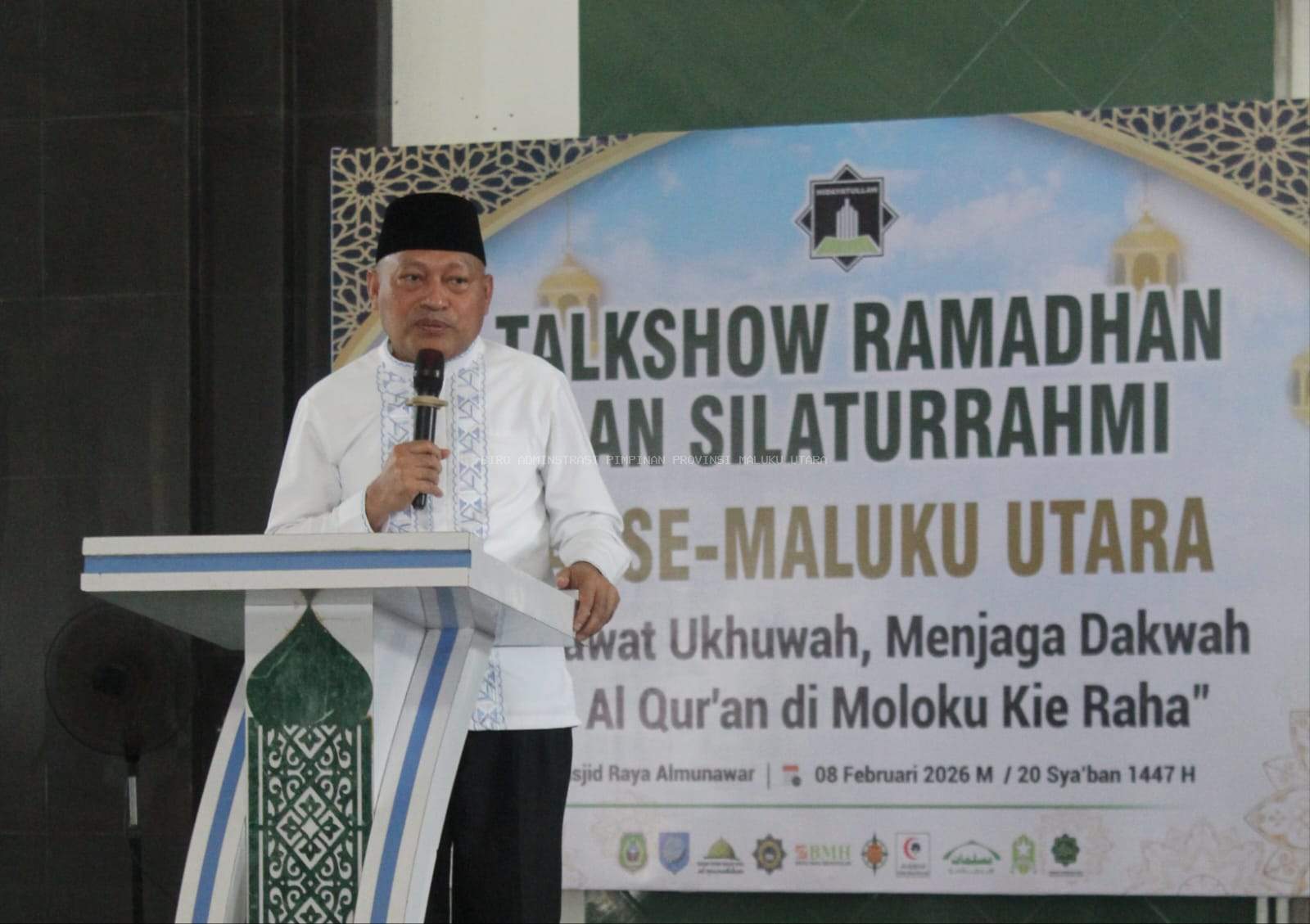 Wagub Malut Hadiri Talkshow Ramadhan, Tekankan Sinergi Pemerintah dan Lembaga Keagamaan