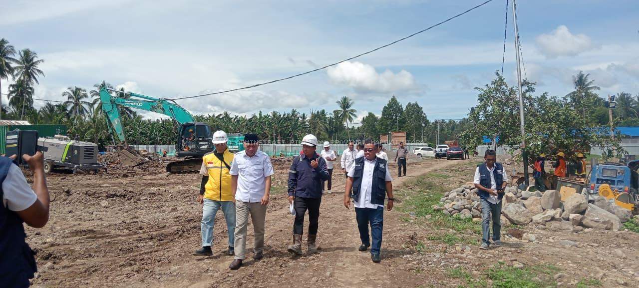 Dukung PSN, Wagub Turun Tinjau Pembangunan SR di Desa Rioribati