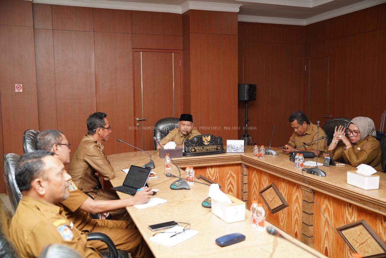 Pimpin Rapat Satgas MBLB, Wagub Sarbin Instruksikan Pengetatan dan Akurasi Data