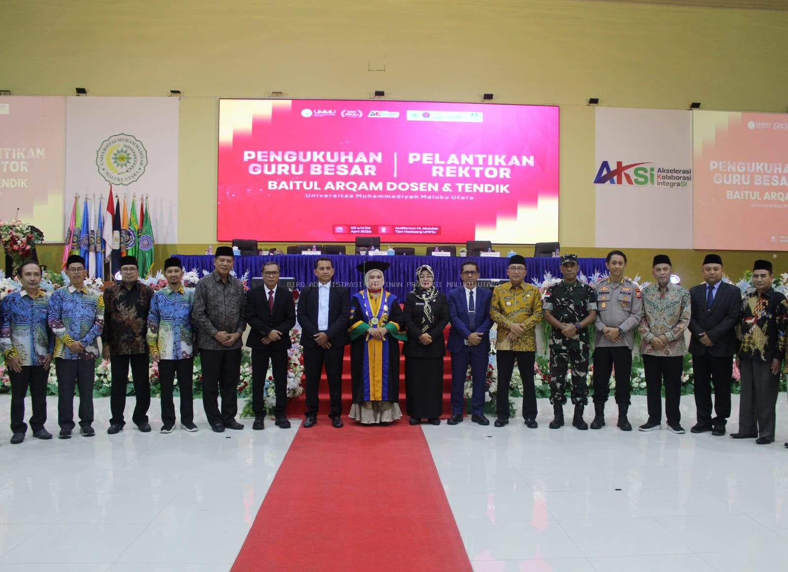 UMMU Ternate Lantik Rektor Baru, Siap Transformasi Digital dan Inovasi