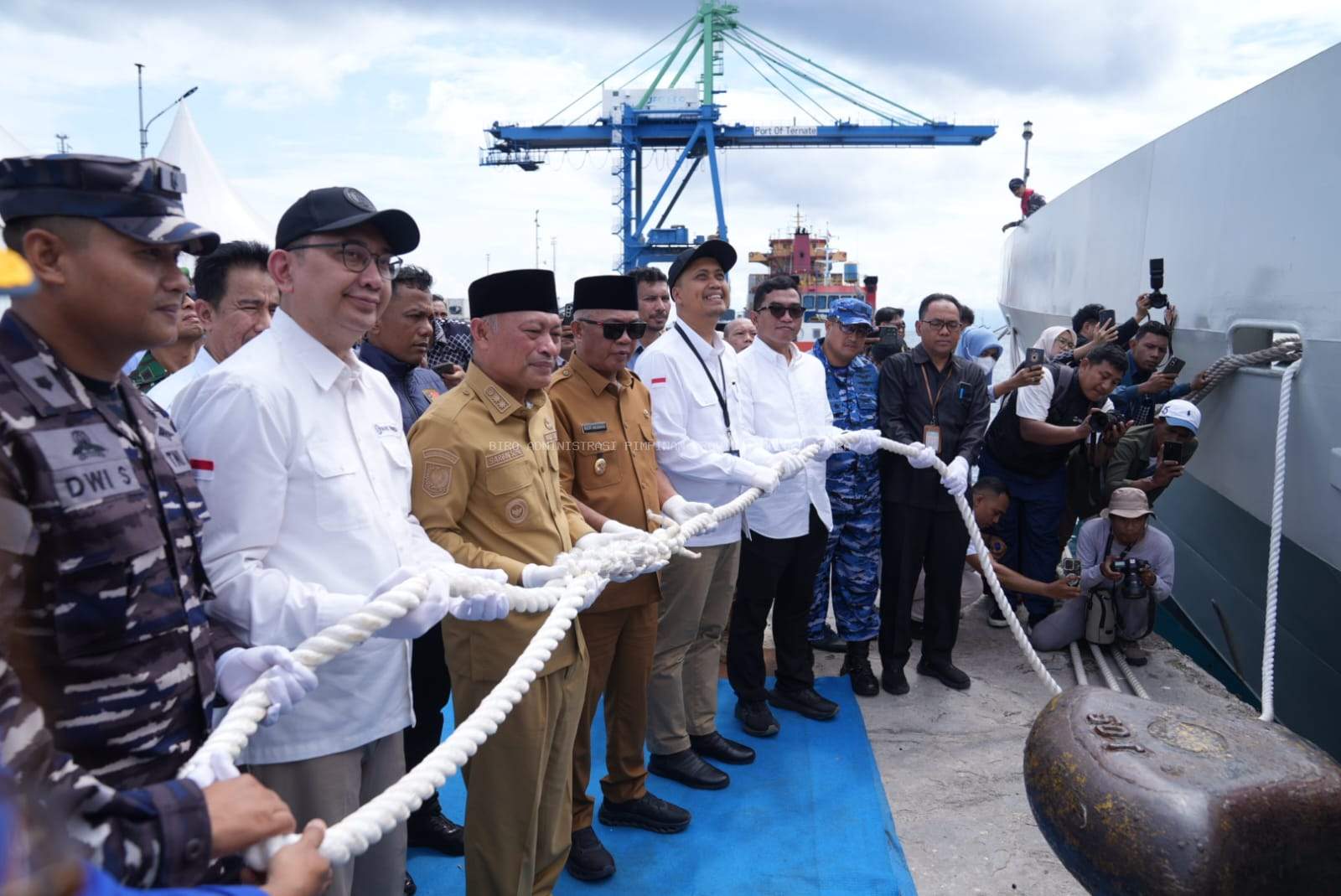 Wagub Malut Lepas Ekspedisi Rupiah Berdaulat 2026 ke 5 Pulau Terluar