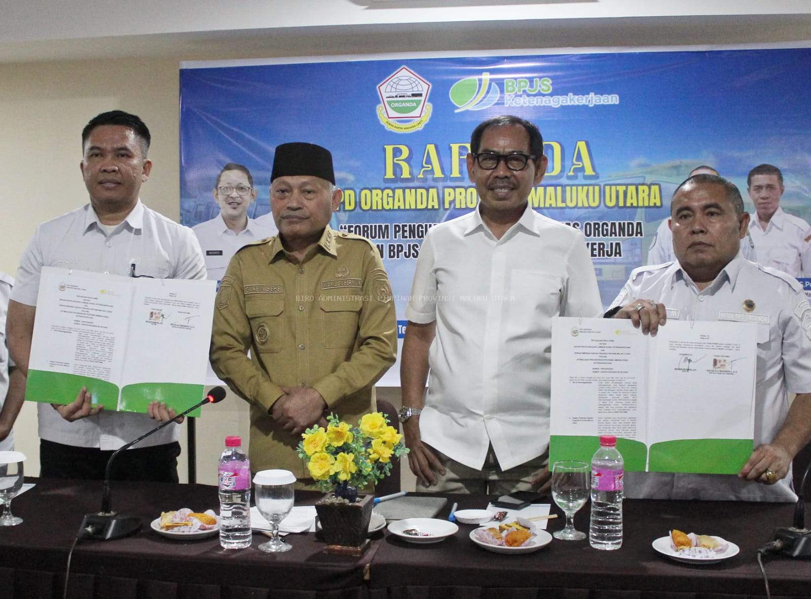 Pemprov Malut Dukung Penguatan Perlindungan Pekerja Transportasi Darat Lewat Sinergi ORGANDA-BPJS Ketenagakerjaan