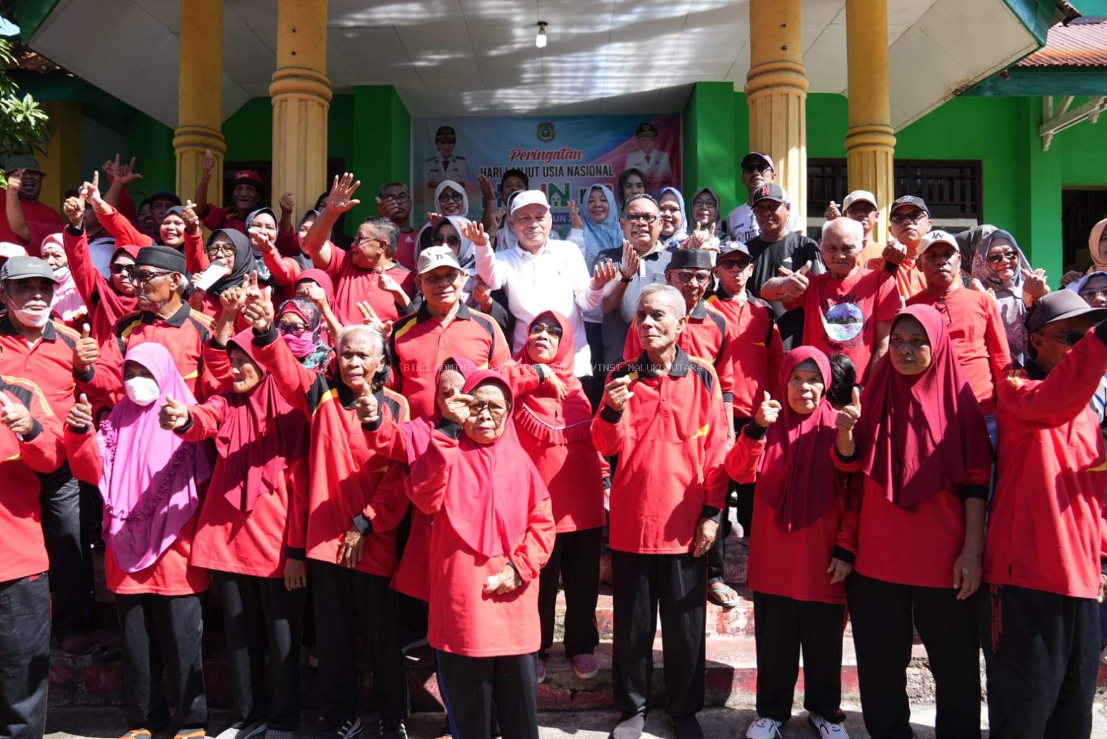 Peringatan HLUN ke-30 di Maluku Utara: Wagub Sarbin Tegaskan Kesehatan adalah Kunci Kebahagiaan Lansia