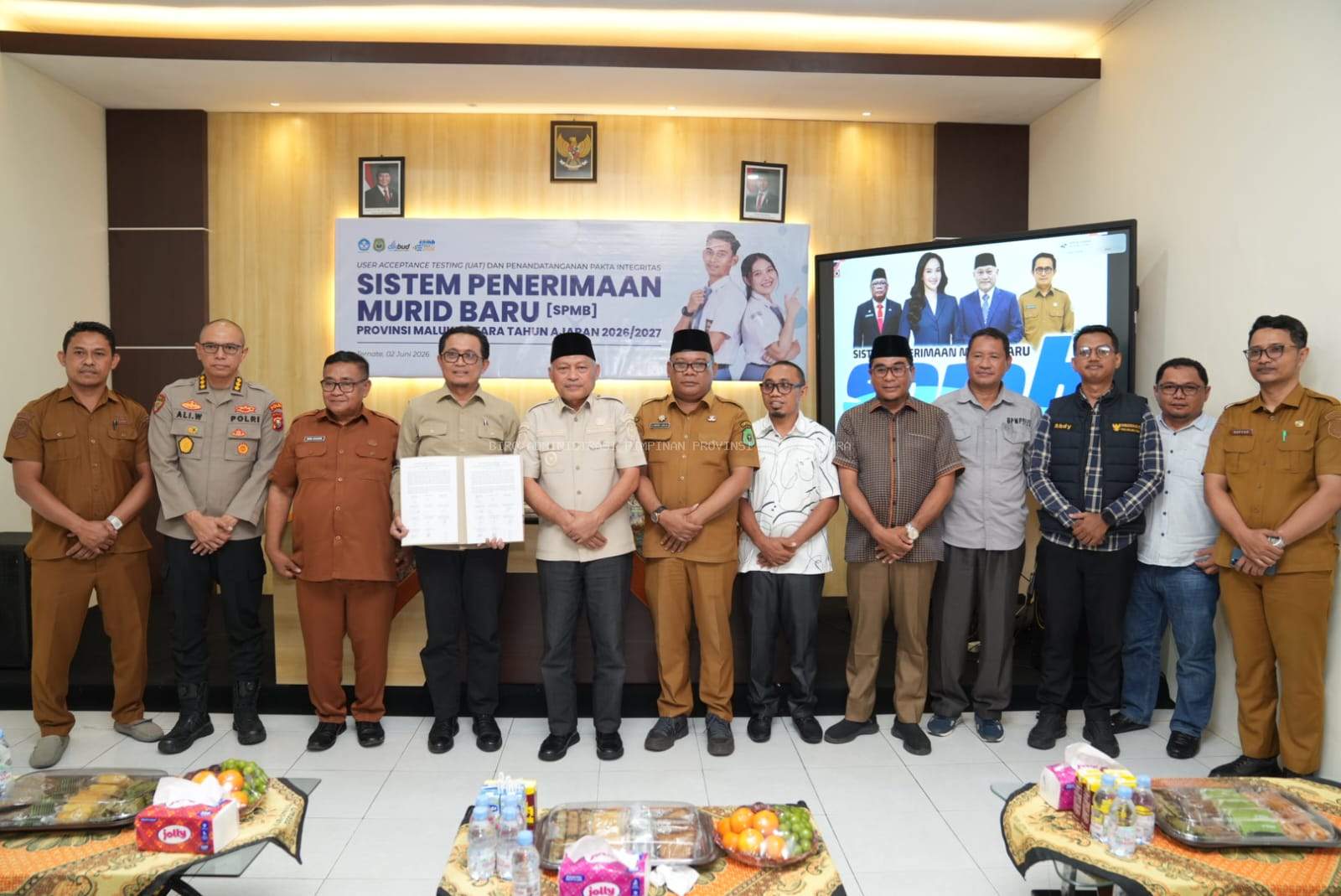 Luncurkan SPMB 2026, Wagub Sarbin Tegaskan Tidak Ada Jalur Titipan