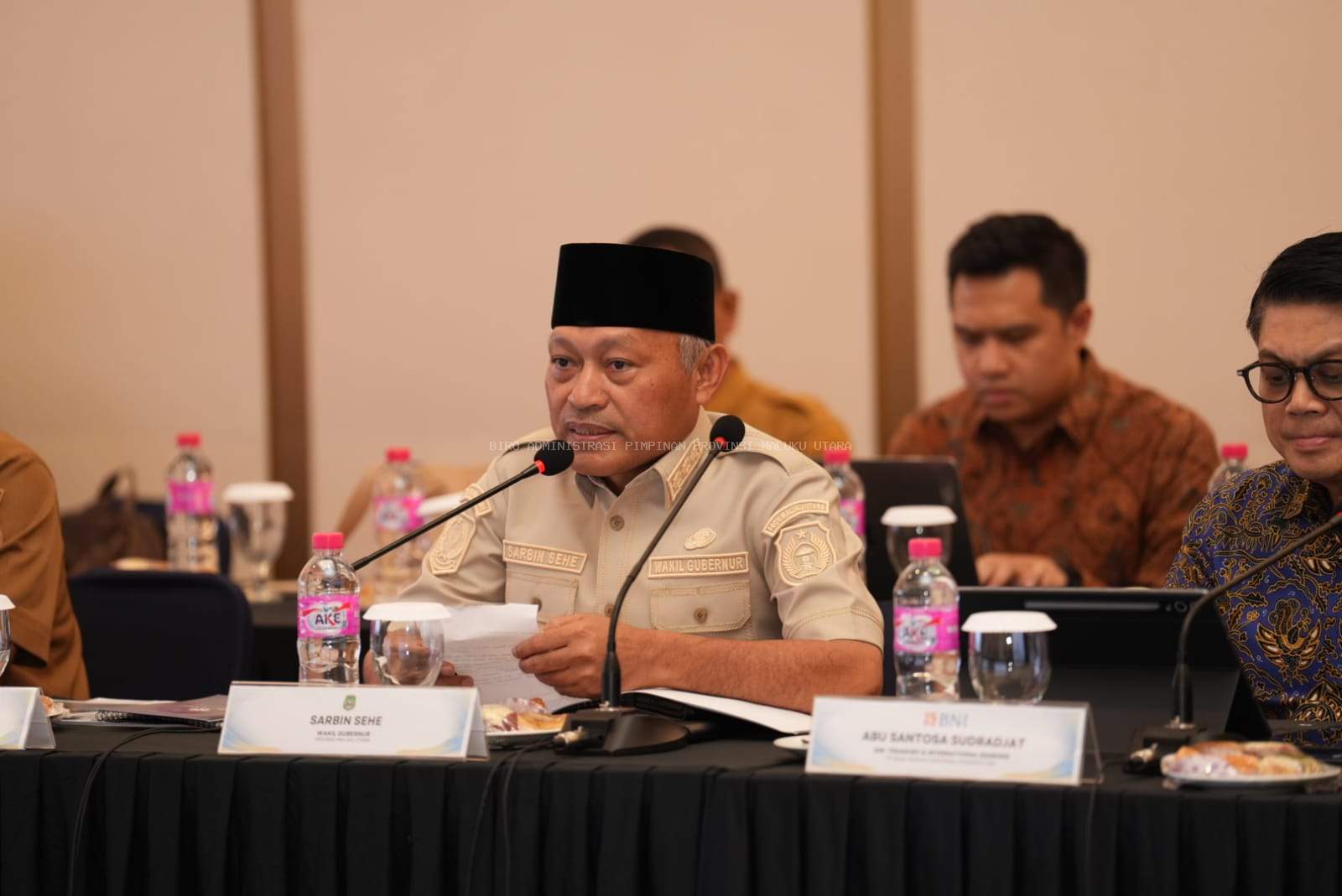 Wagub Sarbin Suarakan Keluhan Nelayan Malut, Minta BAKN DPR RI Permudah Syarat KUR