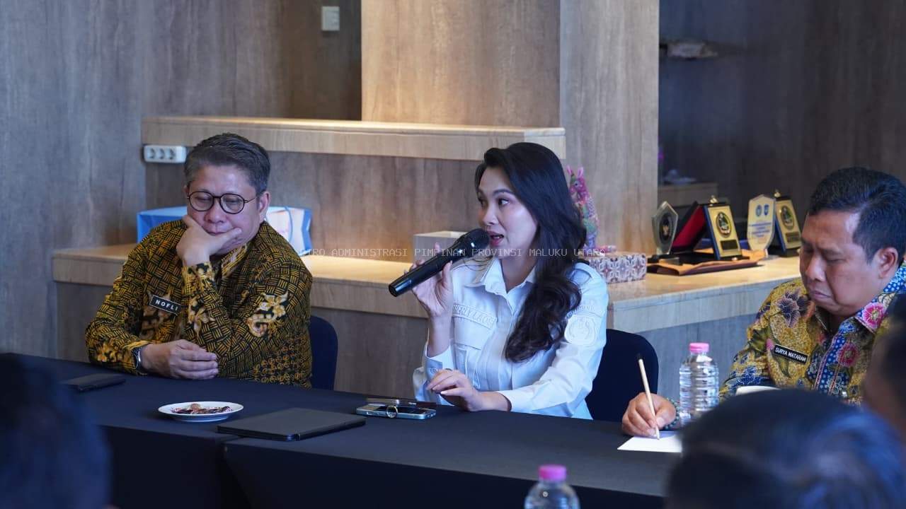 Gubernur Terima Audiensi Kemenko Hukum, HAM, Imigrasi, dan Pemasyarakatan, Dukung Pelayanan Hukum di Malut