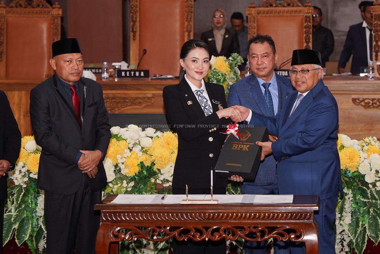 Naik Kelas! Tangan Dingin Sherly-Sarbin Bawa Pemprov Malut Raih Opini WTP dari BPK