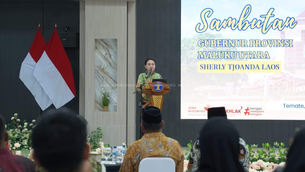 Hadir pada Peresmian Kantor Wilayah Kementerian Hukum Malut, Gubernur Sherly Usulkan Produk Hukum Tanah Adat ke Menteri Hukum
