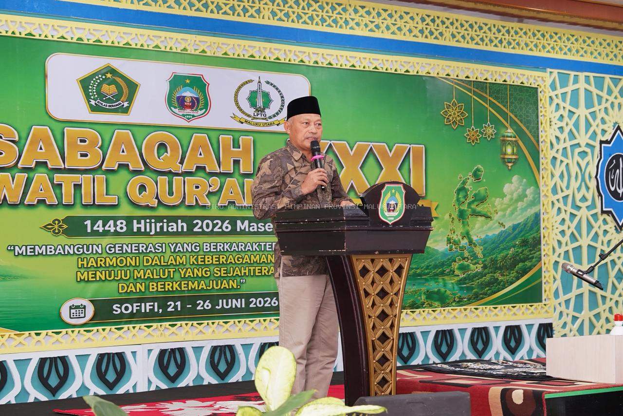 Tutup MTQ XXXI Malut, Wagub Ajak Teladani Nilai Qurani dalam Sanubari