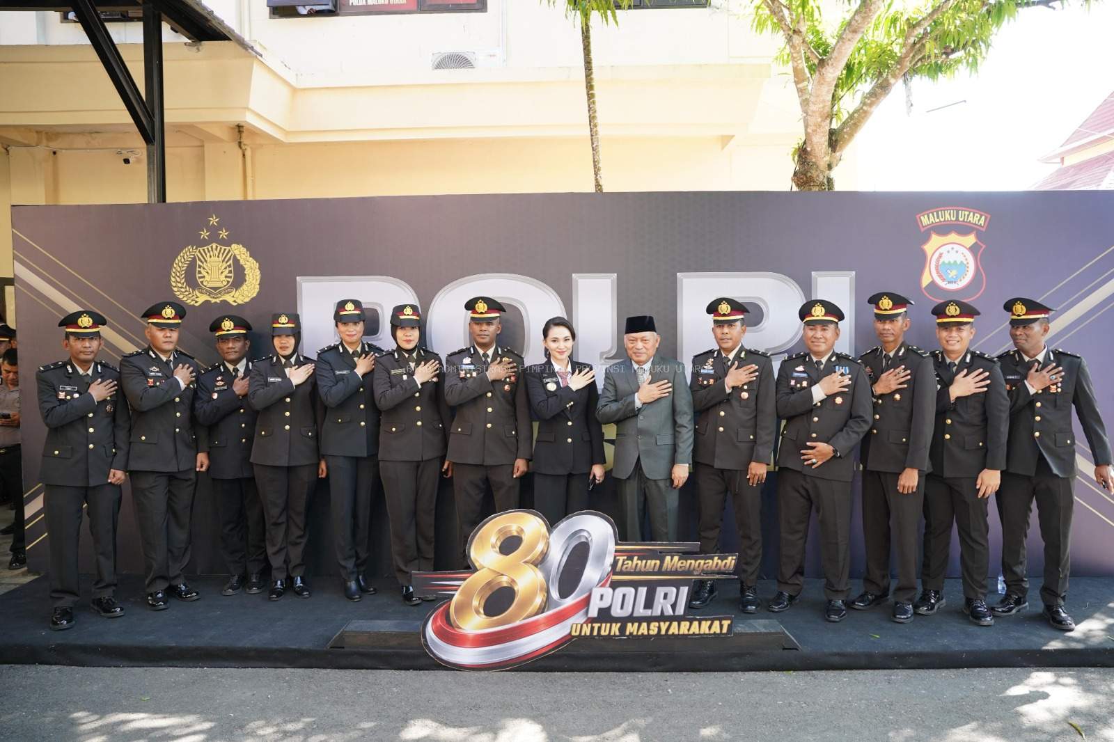 Hari Bhayangkara ke-80, Gubernur Sherly Apresiasi Sinergitas Polda Malut dalam Pembangunan Daerah