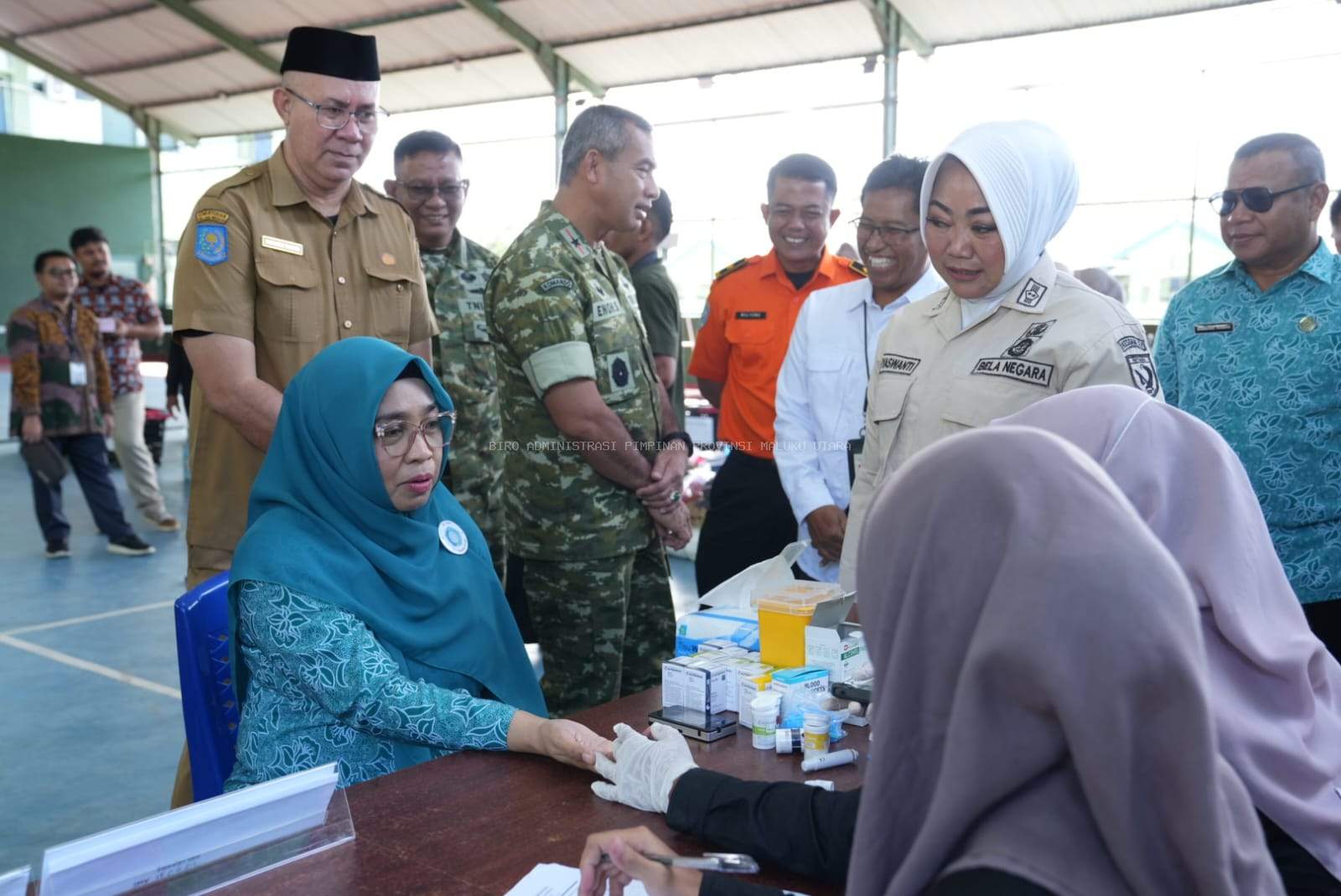 Pemprov Malut Apresiasi Kemensos Melalui Kegiatan Bakti Sosial