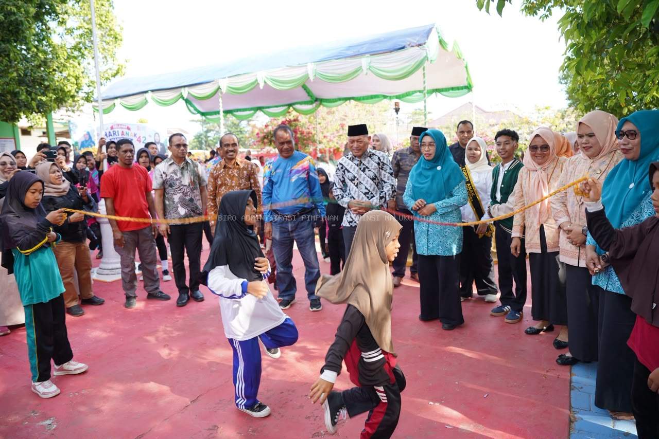 Momentum HAN ke-42: Wagub Sarbin Tegaskan Komitmen 'Malut Ramah Anak'