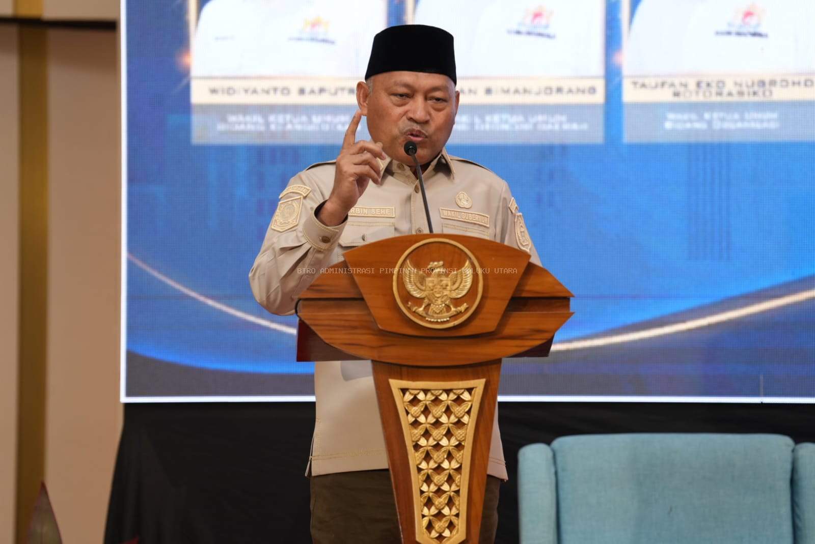 Surga Investasi Masa Depan: Wagub Sarbin Buka Forum Bisnis dan Muprov V Kadin Malut, Tegaskan Kesiapan Sambut Investor