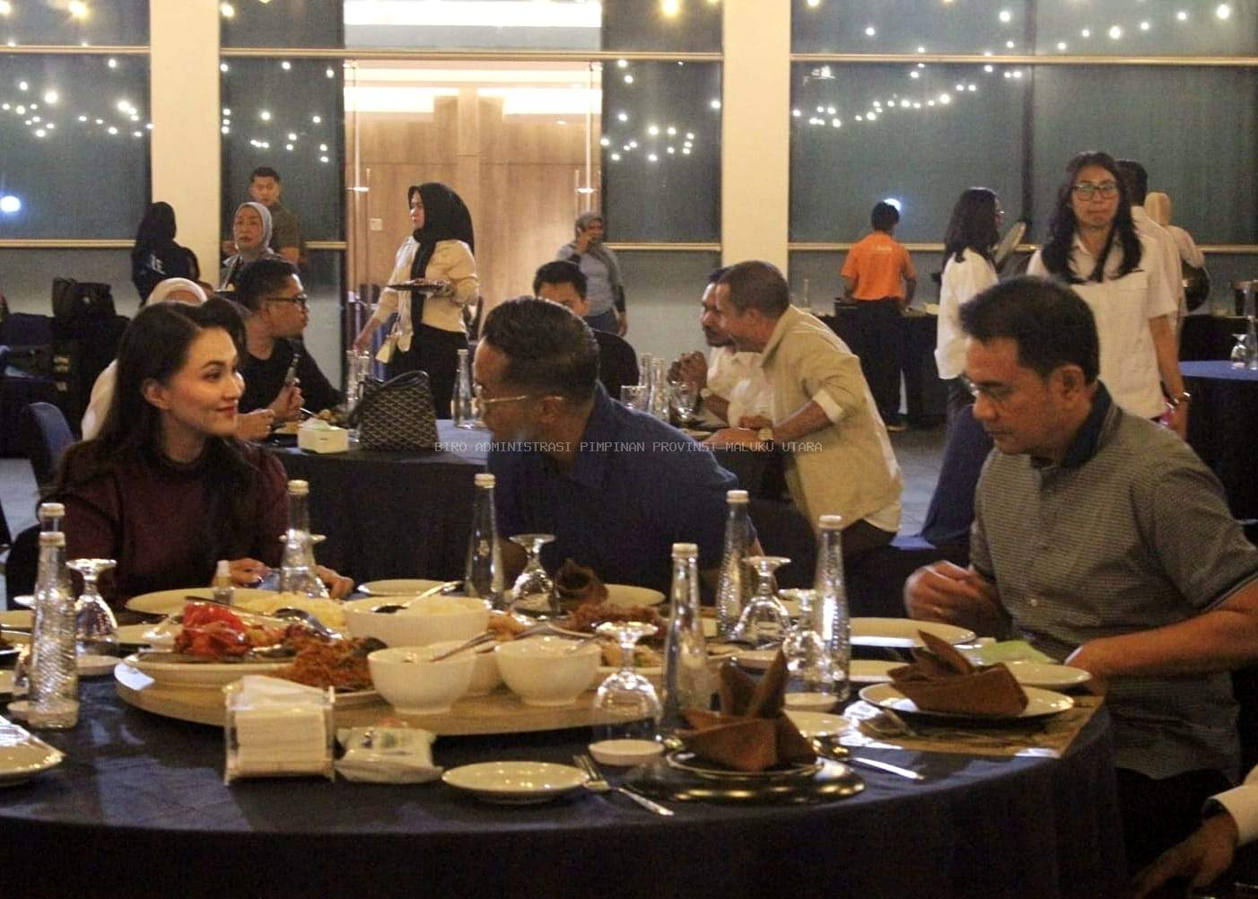 Gubernur Malut Jamu Makan Malam Ketua Umum Kadin, Pererat Silaturahmi Dunia Usaha Maluku Utara